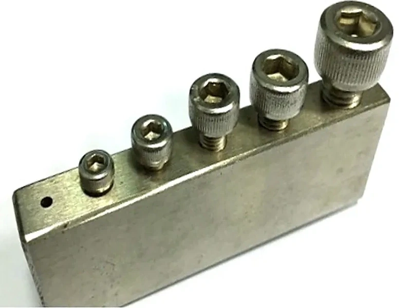 Tapping on steel